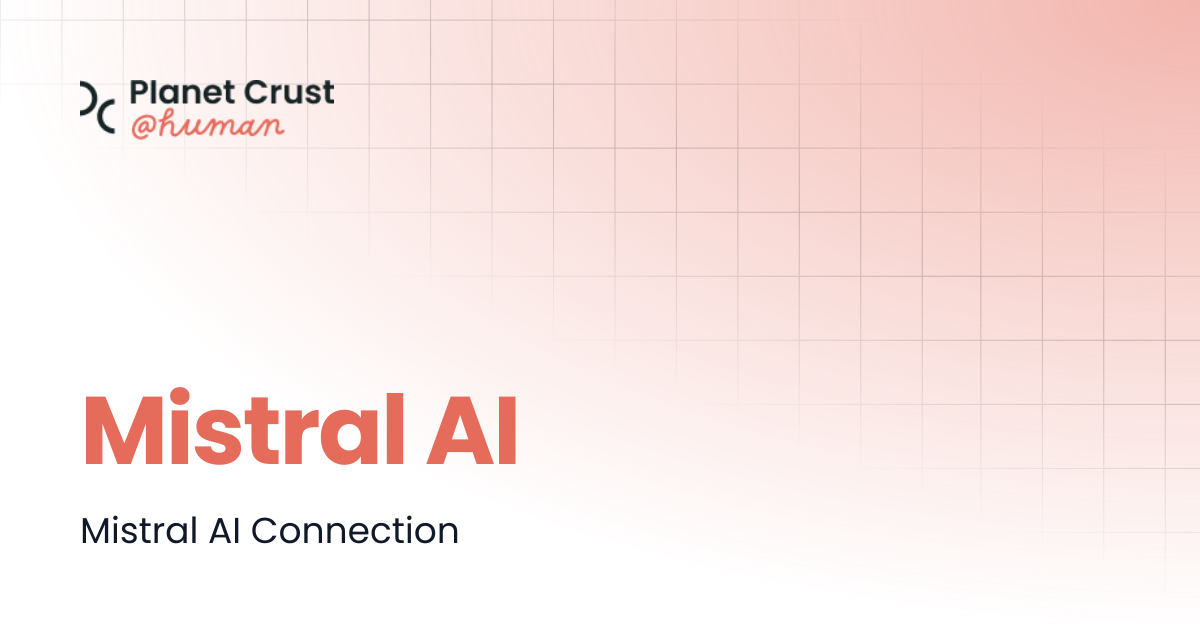 Mistral AI | @Human Documentation
