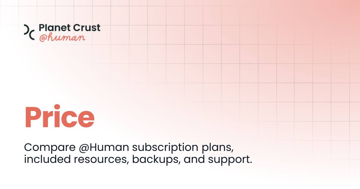 Price | @Human Documentation